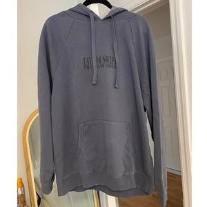 Official Taylor Swift The Eras Washed Blue Hoodie